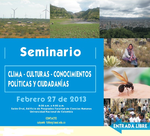 SeminarioClimayCulturas2013