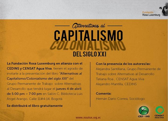 Presentacion libro Alternativas al Capitalismo2013